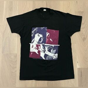 Vintage 1989 Bob Dylan Never Ending Tour Single Stitch Concert T-shirt